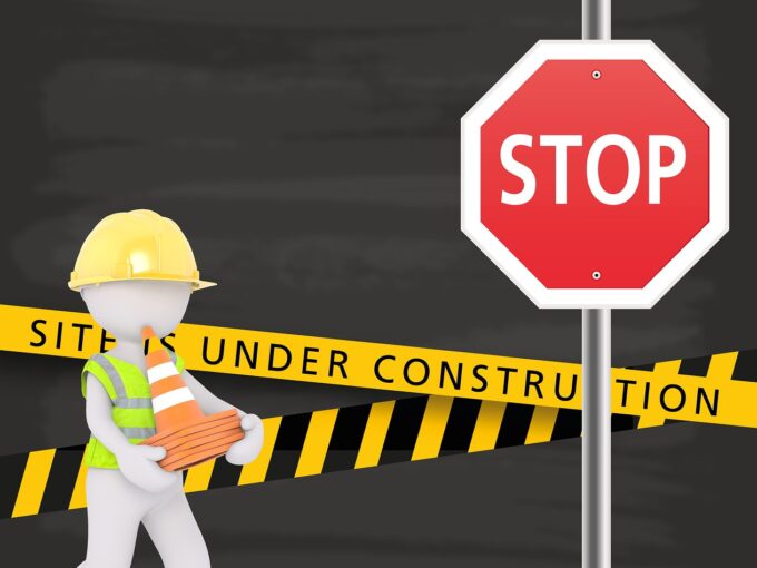 under construction, stop, construction site, sign, website, billboard, information sign, closed, not reachable, not available, warning stripes, construction worker, under construction, under construction, under construction, under construction, under construction